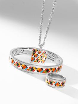 Bijoux Una Storia Argent et émail